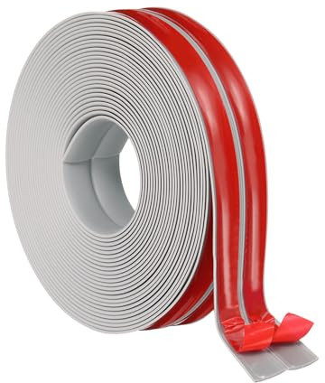 PATIKIL 3cmx9 m Wall Corner Protector Edge Protector Gray | Self Adhesive Wall Corner Guard Flexible Peel and Stick Molding Trim for Ceiling Countertop