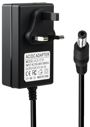 17V 1A Charger Compatible with Bose SoundLink Bluetooth Speaker I, II, III/1, 2, 3, Replacement Power Supply for Soundlink Speaker 369946-1300 306386-101 301141 404600 S024RU1700100