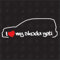 speedwerk-motorwear I Love My Yeti 5L - Sticker - Baujahr 2009-2013