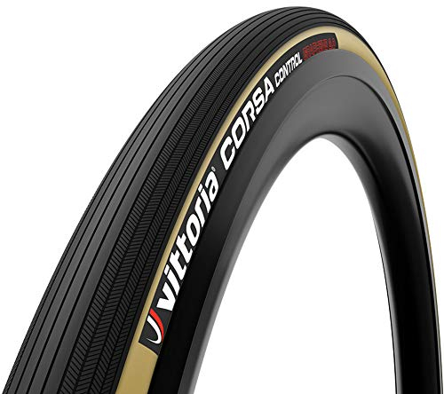 Vittoria Cub. Corsa Control 28-622 CARAME/NE G2.0 Cubiertas Ciclismo Unisex Adulto, Multicolor (Caramelo Negro), Talla Única