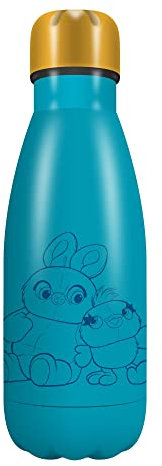 Half Moon Bay Botella agua acero inoxidable Disney Toy Story Ducky and Bunny- Botella metálica 500ml, Botella térmica reutilizable - Botella Termica de Frío/Caliente - Licencia oficial
