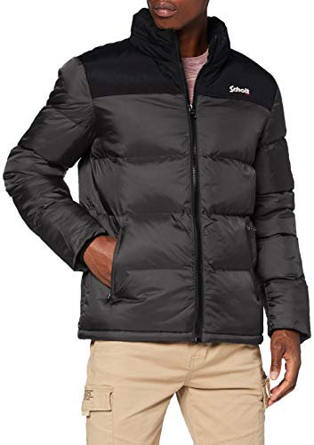 Schott NYC Mixte Utah Doudoune, Gris (Anthracite), S EU