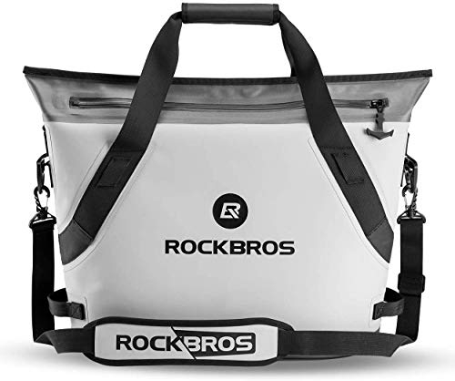 ROCKBROS Kühltasche Umhängetasche 22L (40-Cans) Picknicktasche Isolierte Kühlbox Wasserdicht Kühler Haltbar für Picknick, Reise, Outdoor, Camping, Angeln
