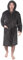 Liverpool FC Official Gift Mens Hooded Fleece Dressing Gown Robe Grey XXL