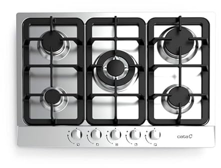 Placa de Gas Cata LGI7041X/A 11000 W 68 cm