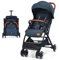 COSTWAY Poussette Canne Bébé 6-36 Mois(Charge 15 kg) avec Dossier & Repose-pieds Réglables, Pliable à une Main, Pousette Compact et Légère Voyage avec Auvent & Moustiquaire, Roues Antidérapants