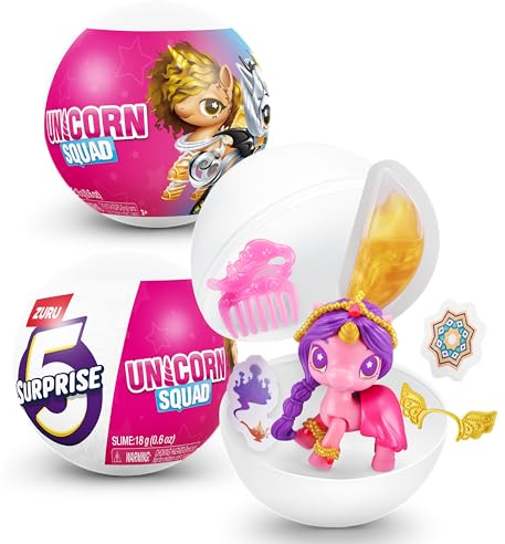 5 Surprise Unicorn Squad Serie 7 Magic Color Change 2er-Pack von ZURU