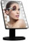 Vivo Technologies 16 LED Touch Vanity Makeup Mirror Touch Controlled Mirror Portable Makeup Mirror Tabletop Cosmetic Light 180°Swivel Rotation Tray UK Black