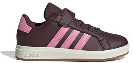 adidas Unisex Kids Grand Court 2.0 Shoes Children, Aurora Ruby/Bliss Pink/Off White, 12.5 UK Child