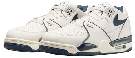 NIKE FQ8256-001 AIR Flight '89 Low Men Phantom/Armory Navy-LT Iron ORE-SAIL UK 7