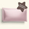 Amqua Satin Kissenbezug 40x80 Hellrosa/Rosa| ägyptische Baumwolle Kopfkissenbezug 40x80 2er Set| Kissenbezüge 40x80 mit Reißverschluss | Mako Satin Kopfkissen 40x80 Bezug | Polsterbezug 40x80