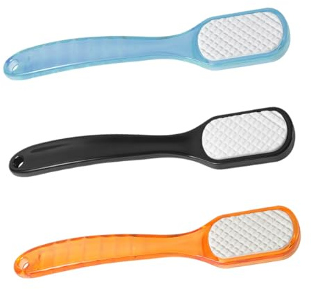 WRITWAA 3pièces Râpe à Pratique Double Face à Manuelle Pour Pédicure Et Exfoliation