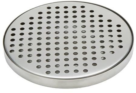 American Metalcraft DT3 Stainless Steel Drip Tray, Round, 5.5L x 5.5W x 0.37H