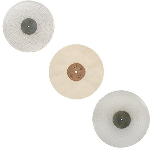 Coarse Medium Final G Polishing Buffing Mops Sisal Floppy 8 x 0.5 1 Section