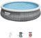 Bestway 57372-3 Set Piscina Gonfiabile Fast Set Rotonda da 457x107 cm