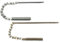 Import SRAM Pentasport 2 Zugkettchen Schaltkettchen - 1x kurz und 1x lang für Sachs 5-Gang Getriebenabe