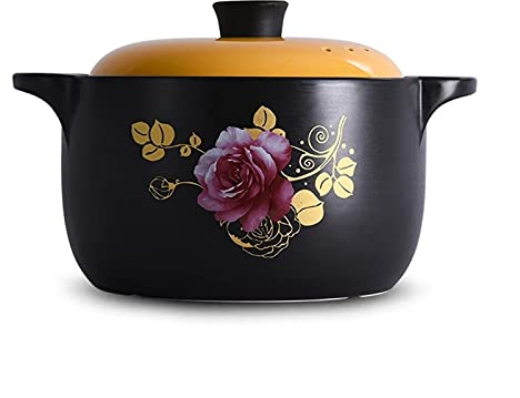 SkadMan Cazuela Caseros acristalados Ceramique Ceramique Potes de Tierra Pan Cerámica Cocina Ollas Cocina Utensilios Hogar Multiésimo Pot Cocina de Restaurante, etc. (Color : 4.5L)