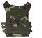 HXSZWJJ Army Tactical Vest Protective Vest Carrier Plate Vest Military Combat Shooting Hunting Vest (Color : Woodland)