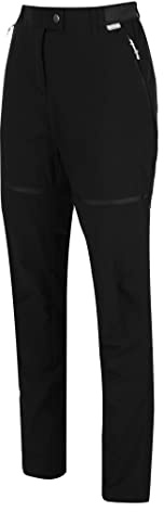 Regatta Pantaloni da Montagna Donna, con Cerniera, idrorepellenti, Convertibili 2 in 1, Pantaloni da Trekking