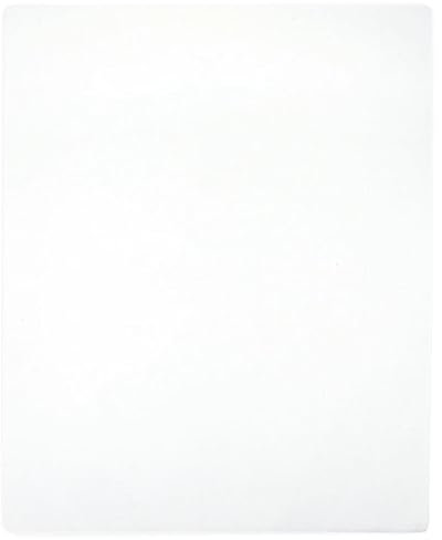 vidaXL Spannbettlaken Spannbetttuch Bettwäsche Betttuch Bettlaken Spannlaken Laken Spannleintuch für Doppelbett Jersey Weiß 140x200cm Baumwolle