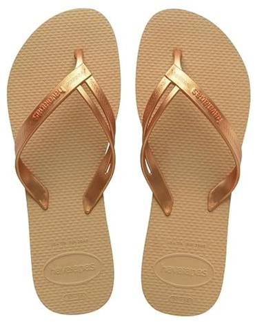 Havaianas Elegance Damen Flip Flops Golden 41/42 EU