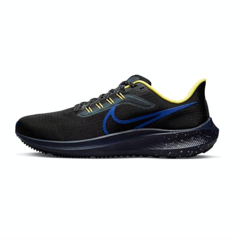 NIKE Air Zoom Pegasus 39 Men's Running Trainers Sneakers Shoes DZ4846 (Black/Hyper Royal-Thunder Blue 001) UK8.5 (EU43)