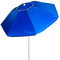 Pincho Sombrilla Playa Grande Ø200 cm, antiviento, protección UV 50, Materiales de Calidad, Tubo de Aluminio, Varillas de Fibra de Vidrio, Palo reclinable (10)