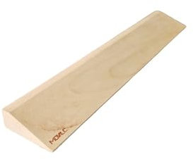 MOVALC® Cuña tabla inclinada de madera para ejercicios Iyengar Yoga, Pilates o Calistenia