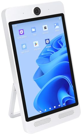 Sxhlseller LE2110 10.1 Inch Touch Screen Monitor for Live Broadcasting, 8GB 128GB Smart Board Display Live Streaming Equipment,TYPE C,HDMI, (white)
