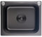 JXDWTL Fregadero de Barra Negro Fregadero de Acero Inoxidable Fregadero de Cocina Fregadero de Esquina para café Fregadero pequeño de Estudio de Acero Inoxidable Fácil de Limpiar