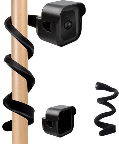 BLMHTWO Weather-Proof Twist Mount for Blink Outdoor Cameras (3rd & 4th Gen) Flexible Gooseneck Housing