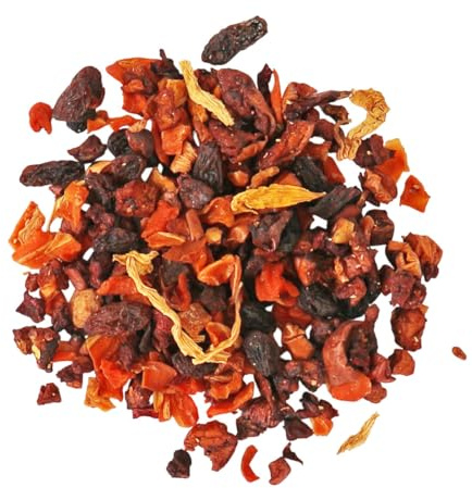 Schrader | Früchtetee Rotbeetchen, loser Tee – Erdbeer-Vanille Aroma, milde säurearme Mischung | 150 g