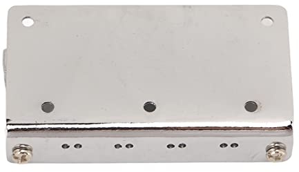 KIMISS 8 String Mandolin Bridge Replacement - Metal Mandolin Bridge Saddle for Acoustic Guitar & Banjo Accessories