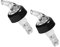 TaleeMall 2pcs Measure Liquor Pourers,30ml Quick Shot Spirit Measure Pourer Drinks Wine Cocktail Dispenser for pubs, clubs, bars