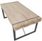 Mendler Esszimmertisch HWC-A15, Esstisch Tisch, Tanne Holz rustikal massiv MVG-Zertifiziert - naturfarben 80x200x90cm