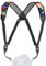 USA Gear Imbracatura pettorale per fotocamera DSLR con fibbie a sgancio rapido, motivo geometrico in neoprene e tasche per accessori - Compatibile con fotocamere Canon, Point and Shoot e Mirrorless