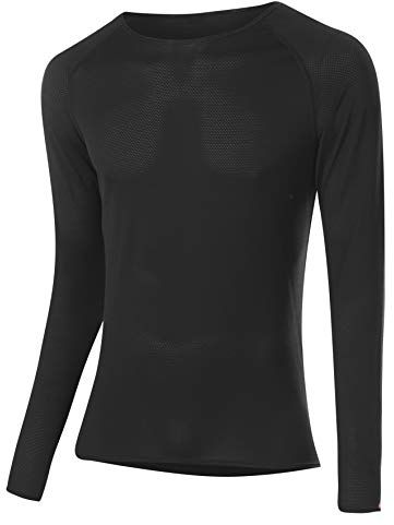 LÖFFLER Herren Hr. La Transtex Light Shirt, Schwarz, 50 EU