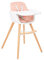 Woody 2-in-1 Holz Highchair Pink