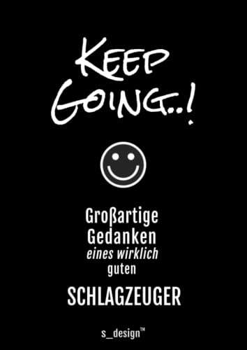 Notizbuch für Schlagzeuger / Schlagzeug-Spieler / Drummer: Originelle Geschenk-Idee [120 Seiten liniertes DIN A4 blanko Papier]
