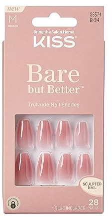 KISS Bare-But-Better Nails - Nude Nude