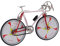 FOUF Miniatur-Rennrad-Modell, Metallic, Miniatur-Fahrrad-Modell, 19.5 cm x 12.5, für Büro und Heimdekoration, Lebendige Details, Kompakte Struktur