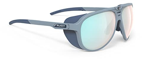 Rudy Project Unisex STARDASH Glacier Matte Multilaser Osmium Sonnenbrille, Talla Única