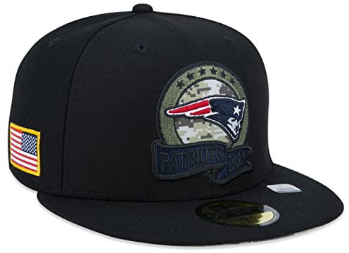 New Era Cap 59FIFTY Herren Basecap NFL Fitted Cap (New England Patriots, 8)