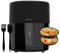 Cecotec Friggitrice ad Aria Cecofry Fantastik 5500 Pack, Air Fryer, 1500 W, Inox, 9 Menu, Tecnologia Perfect Cook, 80-200 °C, Tempo Regolabile, Include Pacchetto di Accessori