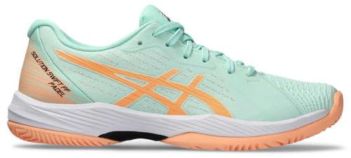 ASICS 1042A204-300 Solution Swift FF Padel Damen Mint Tint/Bright Sunstone EU 39.5
