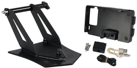 Supporto Telefono Moto per BMW R 1250 RT R1250RT 2021 2022 2023- Staffa Navigazione per Moto GPS Supporto per Dispositivo Montaggio Smart Phone Adapt Holder Porta Cellulare Bici (Misurare : USB charg