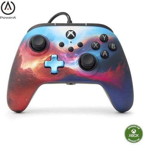 Power A Mando alámbrico Advantage para Xbox Series X|S - Epoche Anomalie, mando, mando para videojuegos con cable, mando para juegos, funciona con Xbox Series X|S