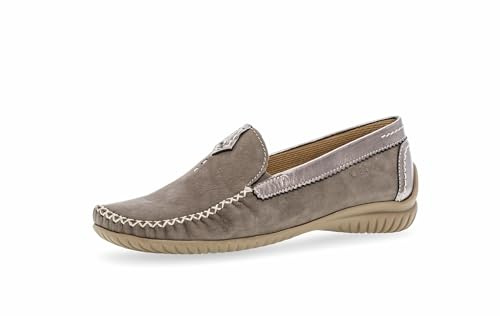 Gabor Damen Mokassins, Frauen Halbschuhe,Moderate Mehrweite (G)