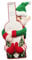 schone Flaschenhalter Weihnachten Plüsch Elfe - Lustige Geschenkverpackung, 34x11cm