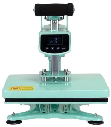 SEMPLIX Rotationspresse, Bügelmaschine, Wärmetransferpresse, Heizfläche: 23,5 x 30 cm